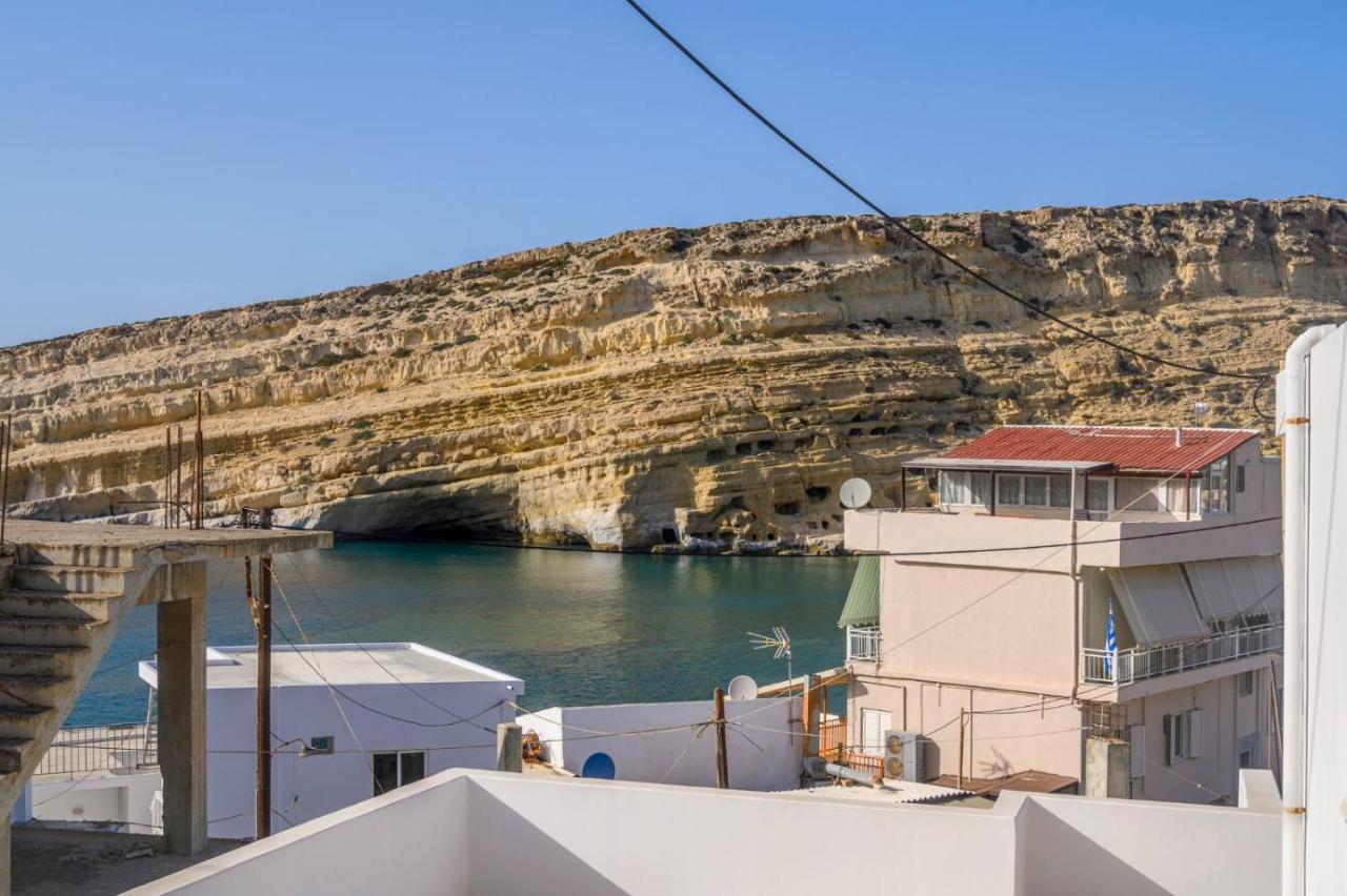 Matala * Lux Cave Villa Bagian luar foto