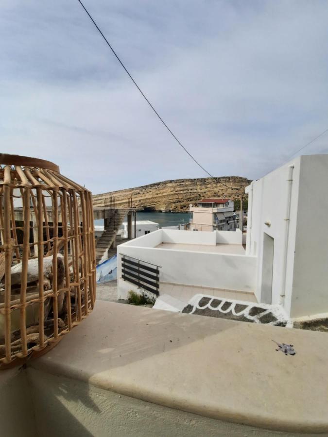 Matala * Lux Cave Villa Bagian luar foto