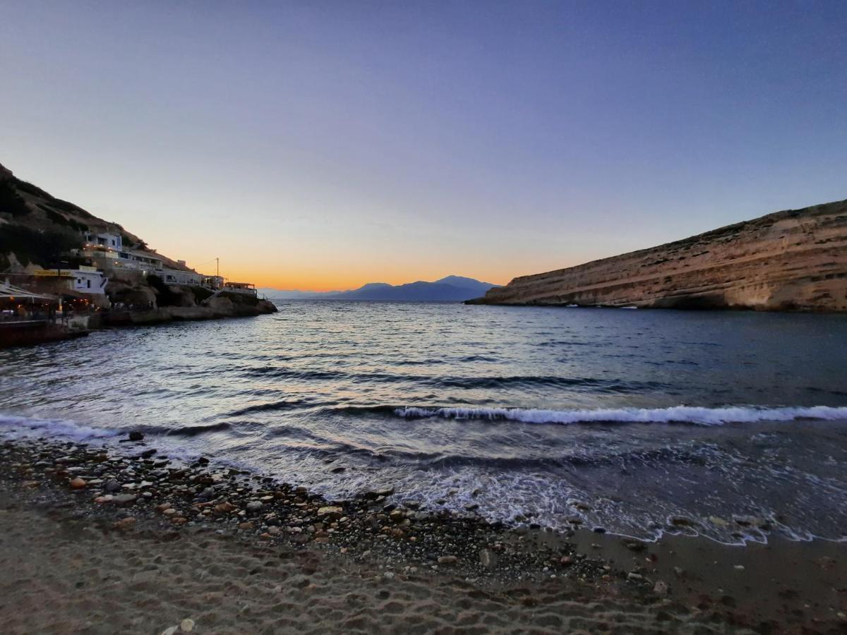 Matala * Lux Cave Villa Bagian luar foto