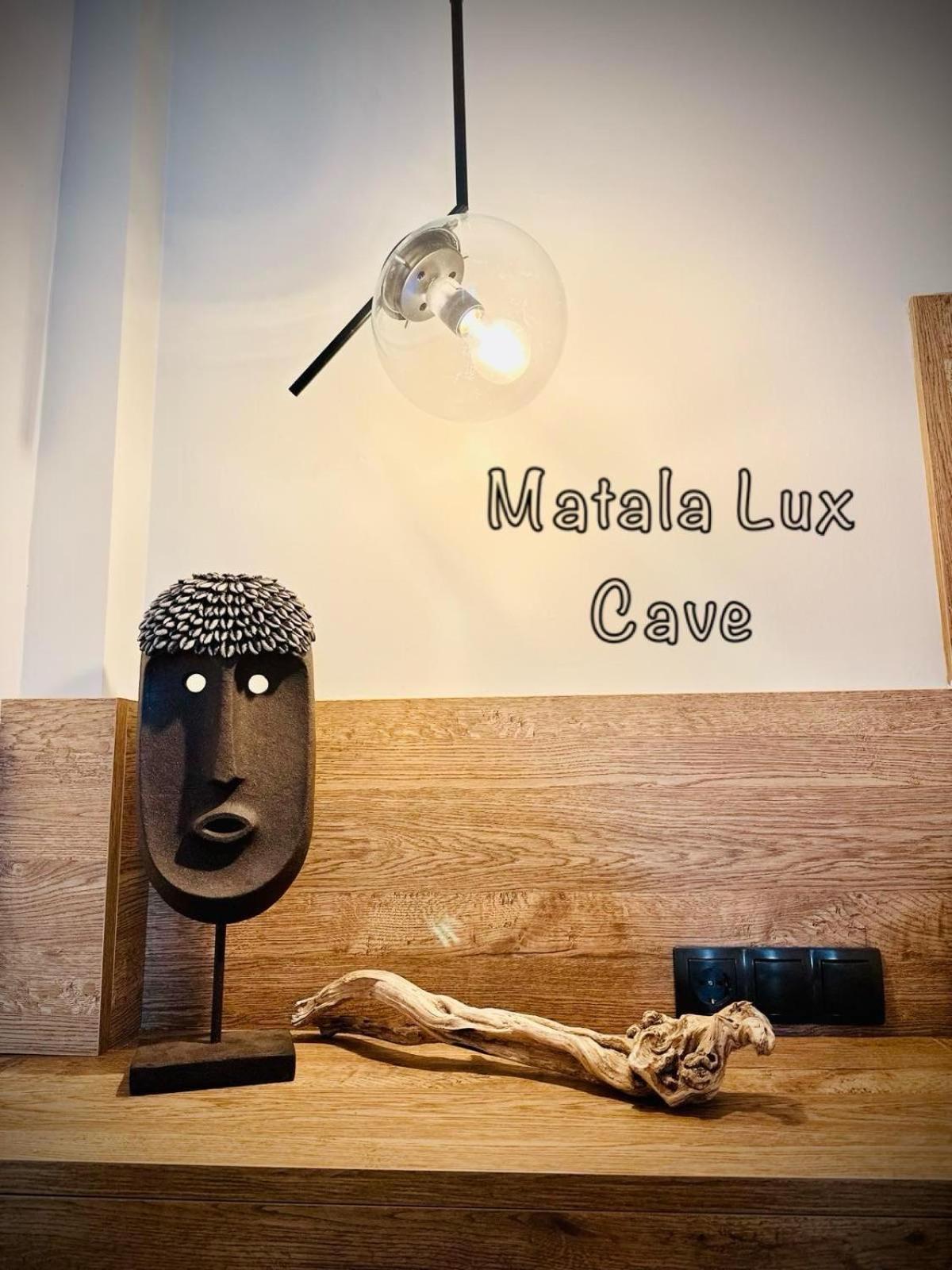 Matala * Lux Cave Villa Bagian luar foto